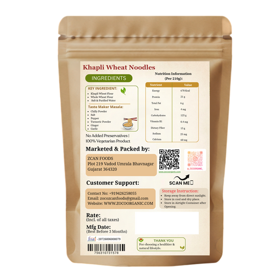 Khapli Wheat Noodles | Healthy No Maida Noodles