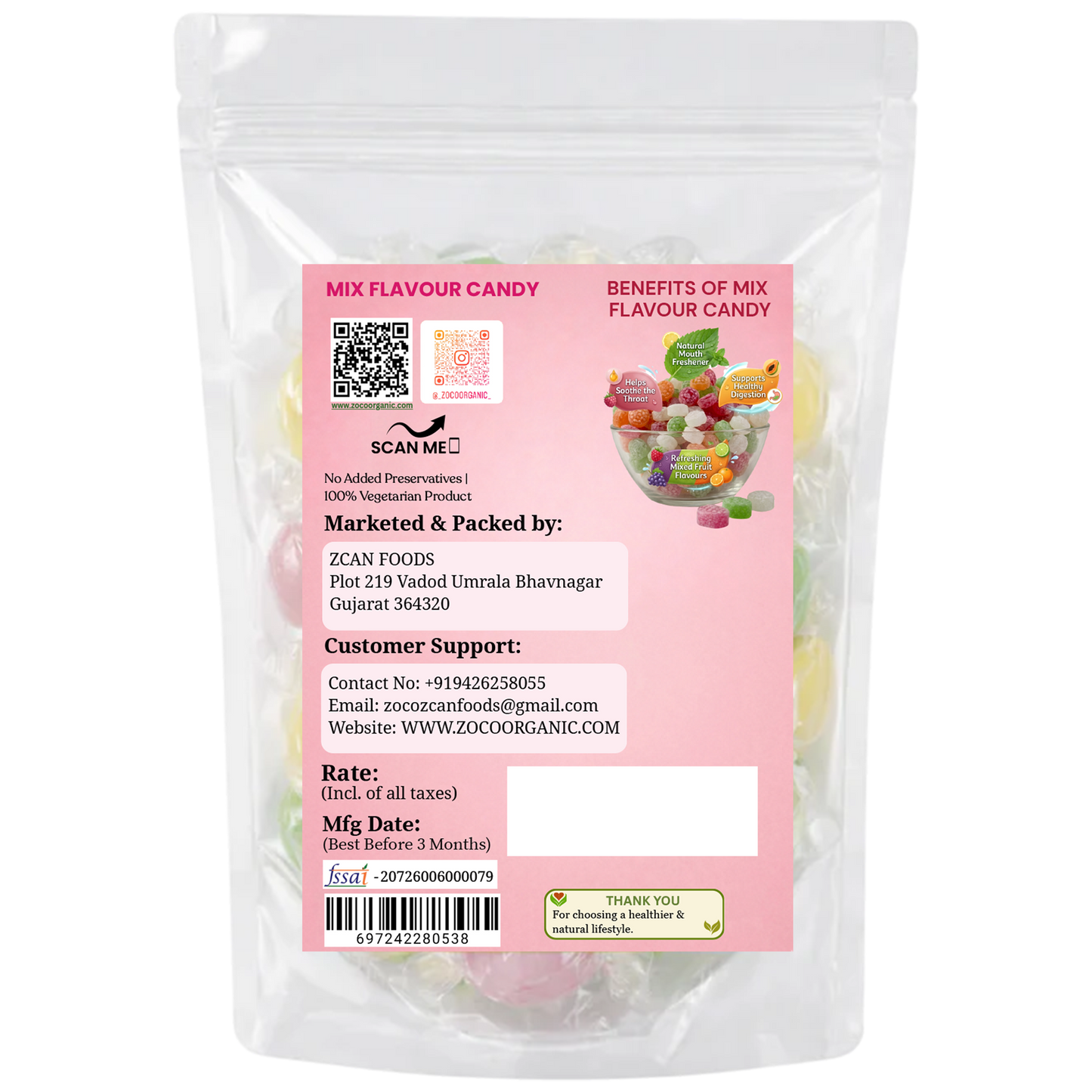 Mix Flavour Candy