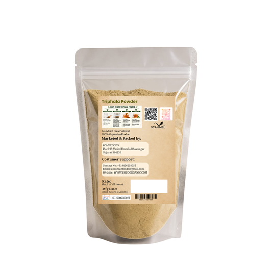 Triphala Powder| Ayurvedic Herbal Powder for Digestion & Detox