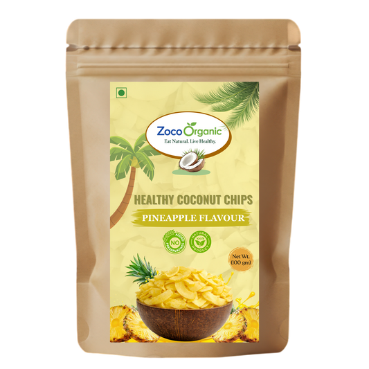 Healthy Coconut Chips – Pineapple Flavour