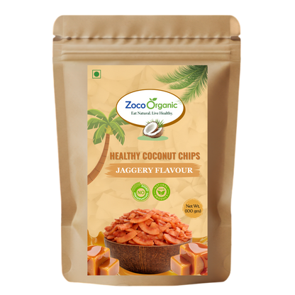 Healthy Coconut Chips – Jaggery Flavour