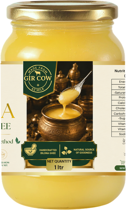 ZocoOrganic A2 Bilona Gir Cow Ghee