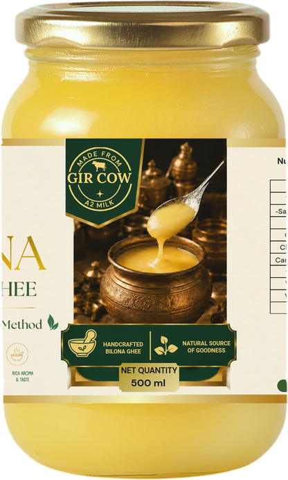 ZocoOrganic A2 Bilona Gir Cow Ghee