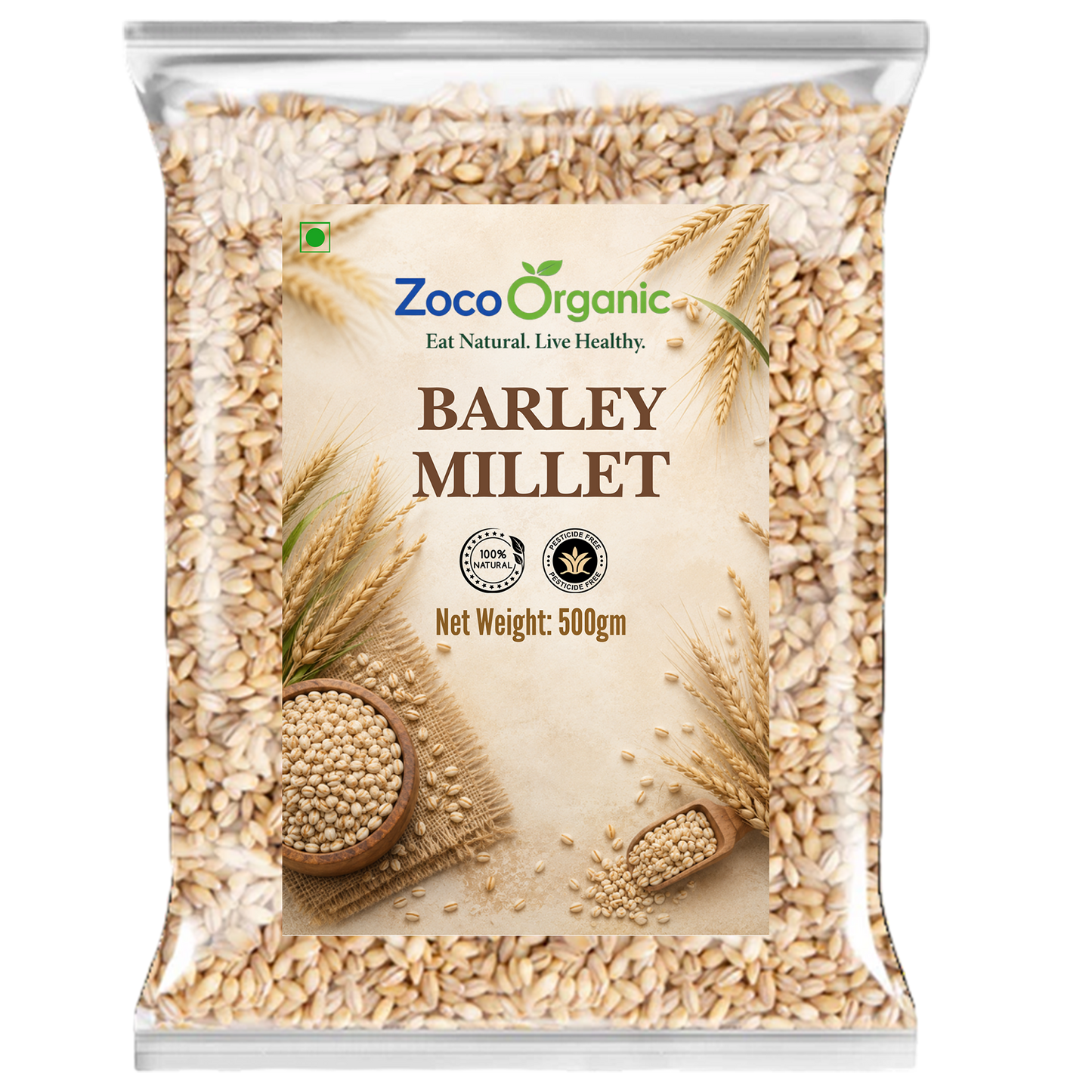 Organic Barley Millet | High Fiber Nutritious Grain