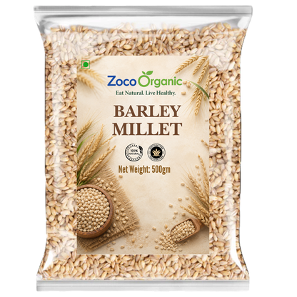 Organic Barley Millet | High Fiber Nutritious Grain