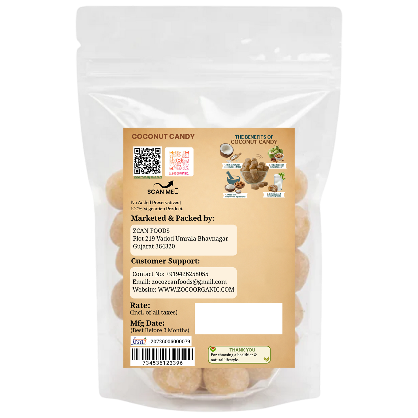 Coconut Candy | Delicious Coconut Flavored Candy