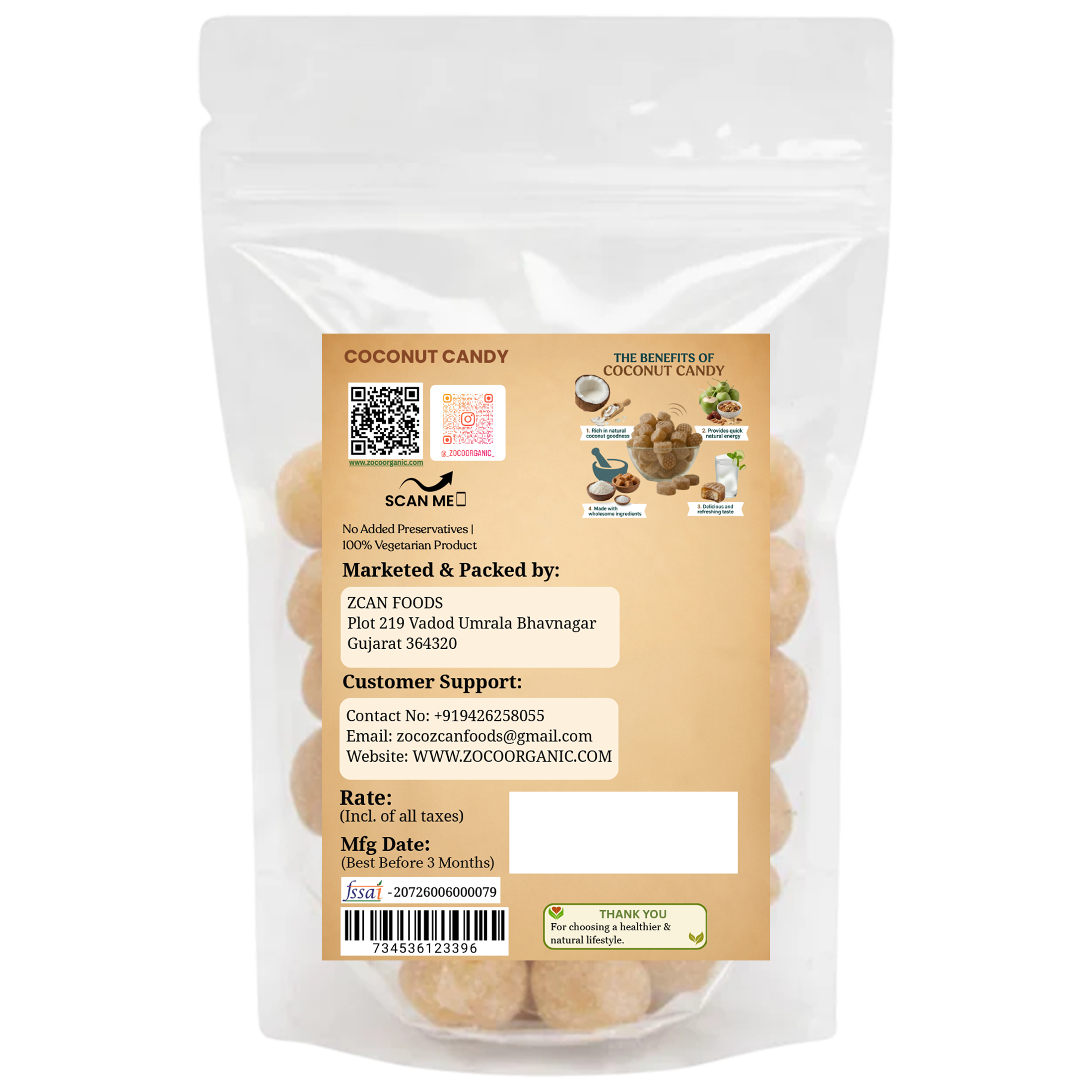 Coconut Candy | Delicious Coconut Flavored Candy