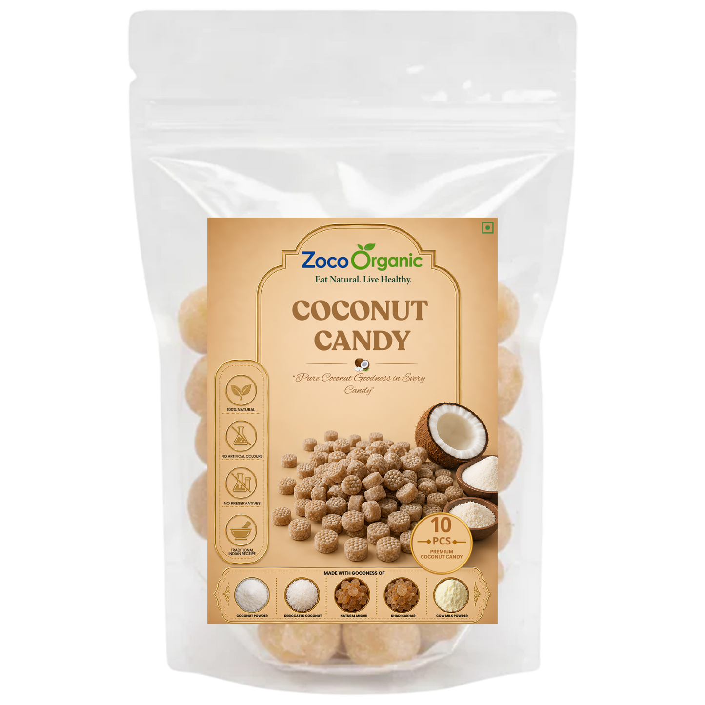 Coconut Candy | Delicious Coconut Flavored Candy