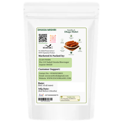 Natural Dhaga Mishri Crystals – Chemical Free Sweetener
