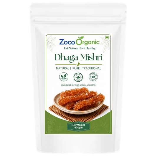 Natural Dhaga Mishri Crystals – Chemical Free Sweetener