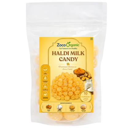 Haldi Milk Candy | Turmeric Milk Flavored Candy