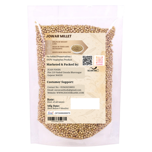 Organic Jowar Millet (Sorghum) | Healthy Gluten Free Grain