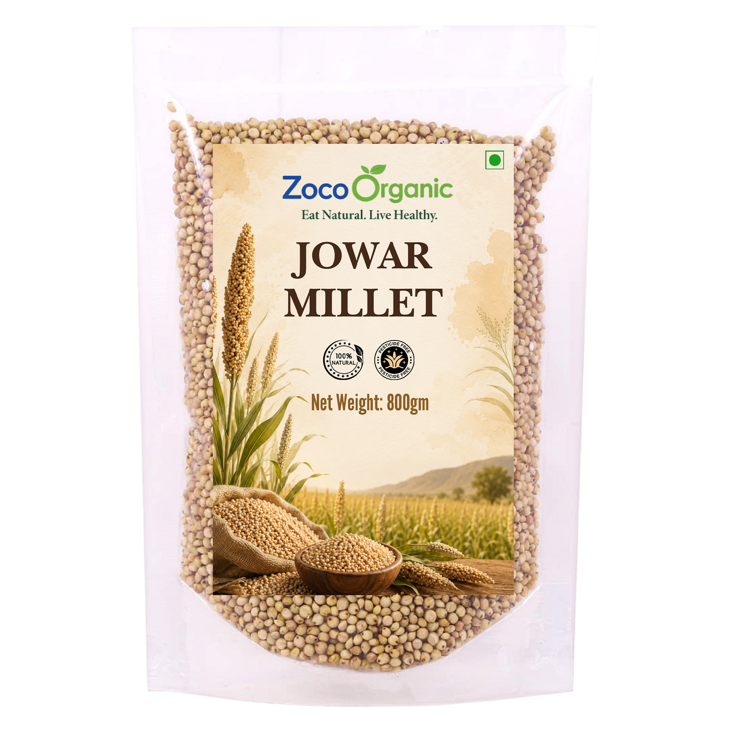 Organic Jowar Millet (Sorghum) | Healthy Gluten Free Grain