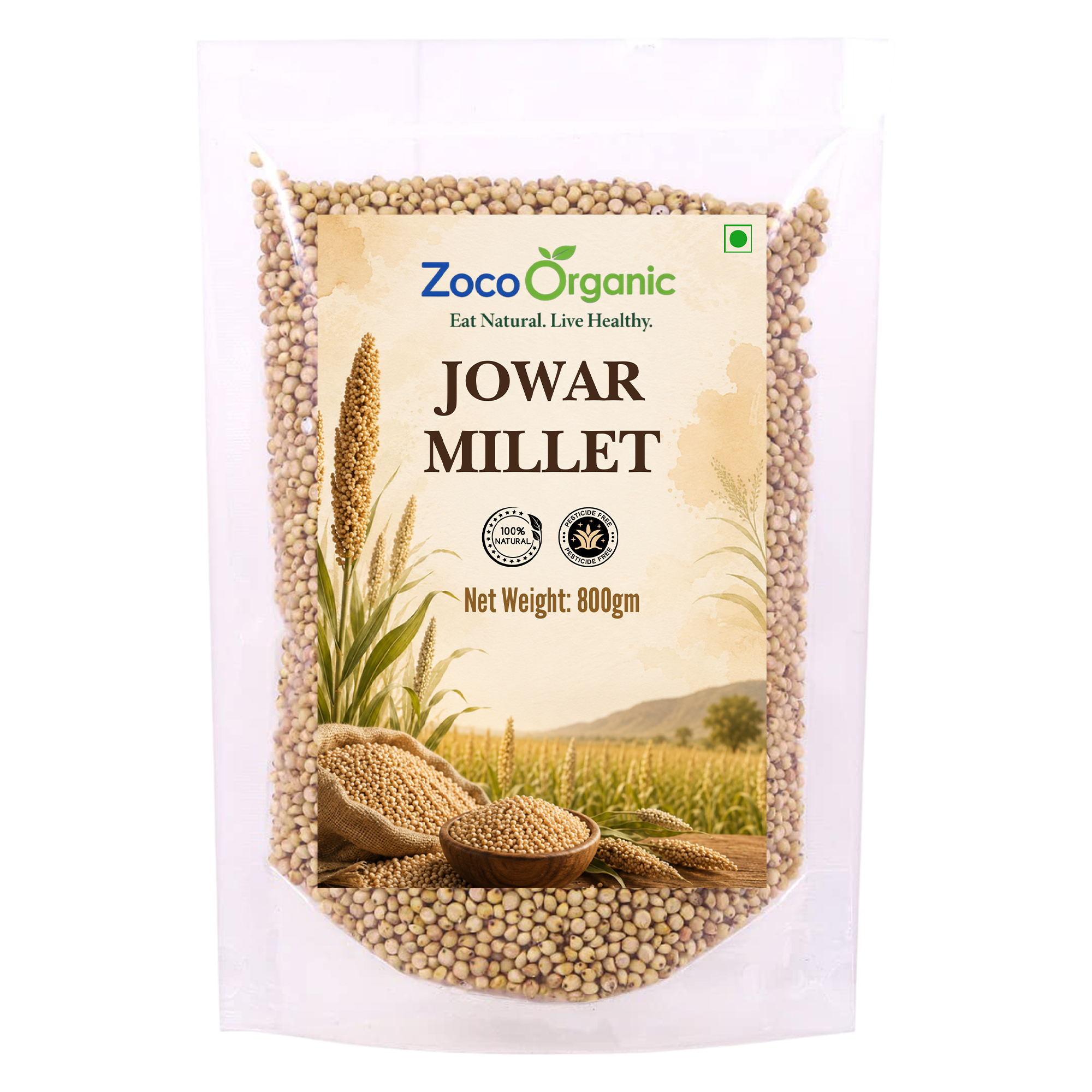 Organic Jowar Millet (Sorghum) | Healthy Gluten Free Grain