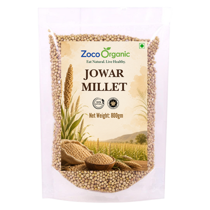 Organic Jowar Millet (Sorghum) | Healthy Gluten Free Grain
