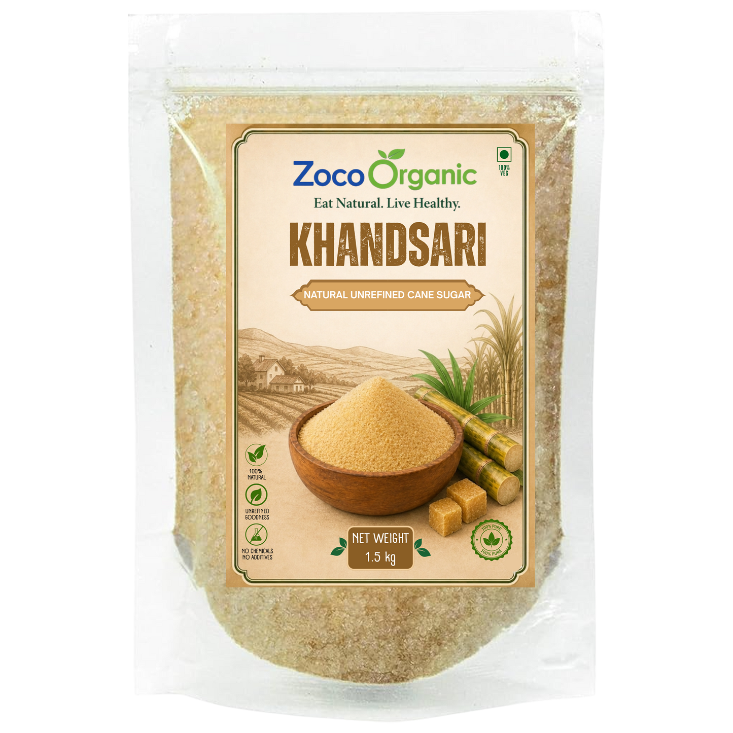 Khandsari | Traditional Indian Sweetener