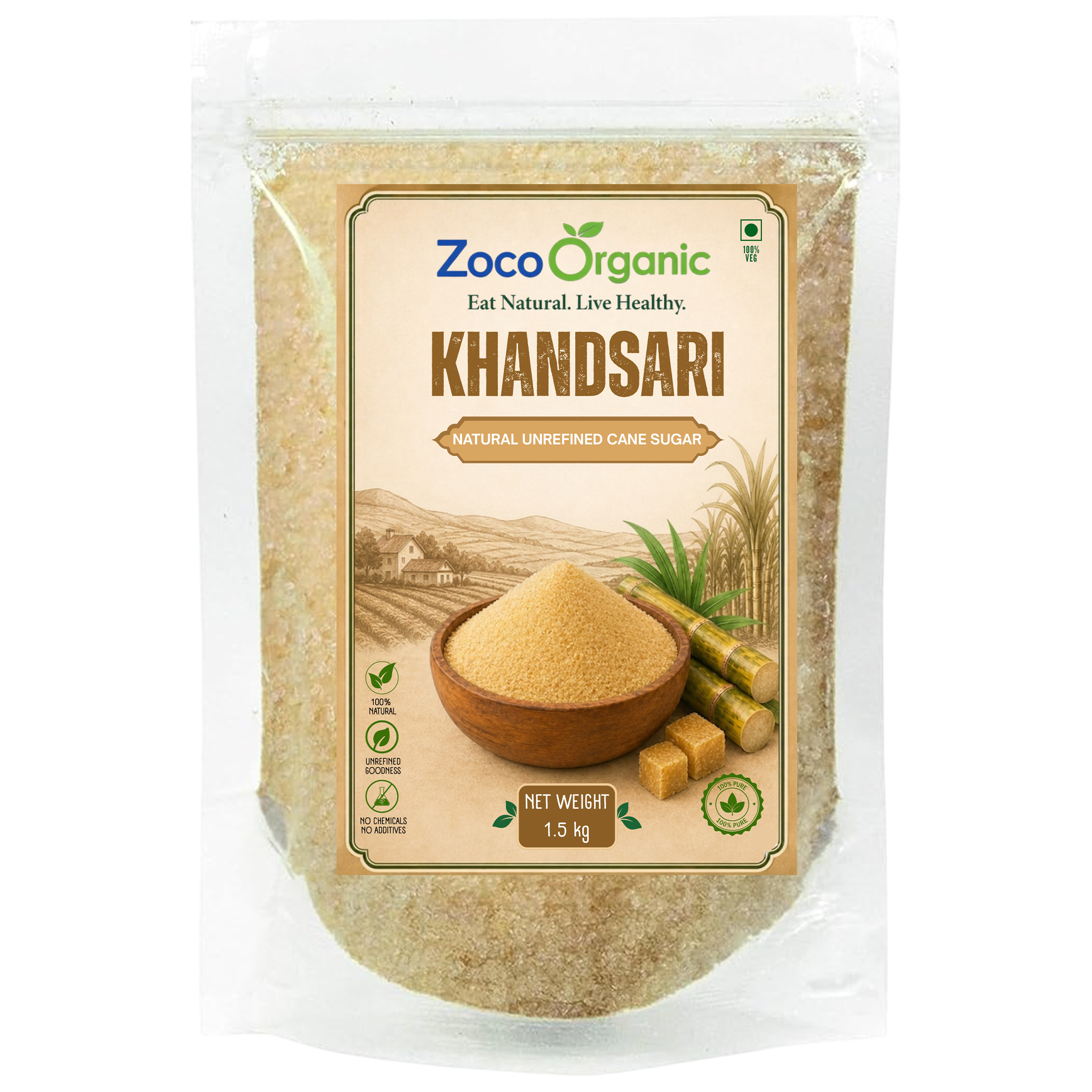 Khandsari | Traditional Indian Sweetener