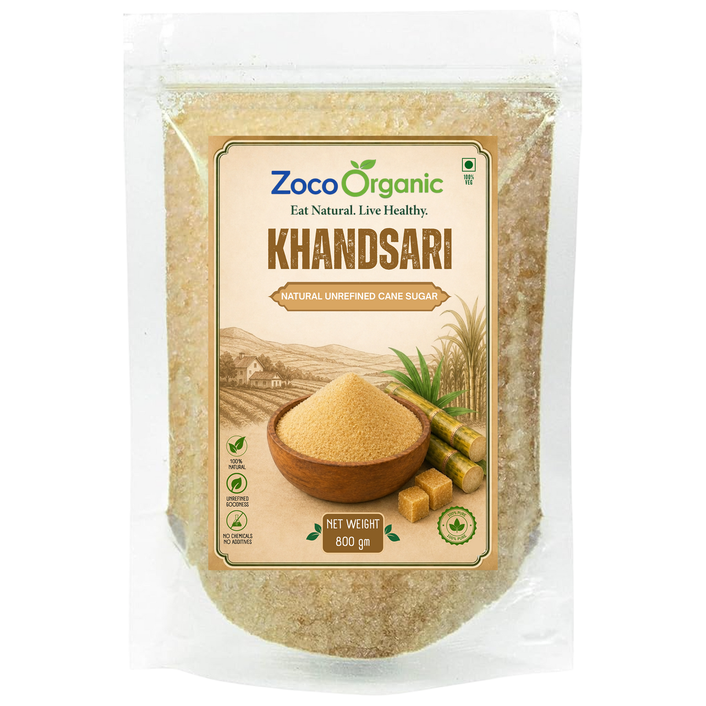 Khandsari | Traditional Indian Sweetener