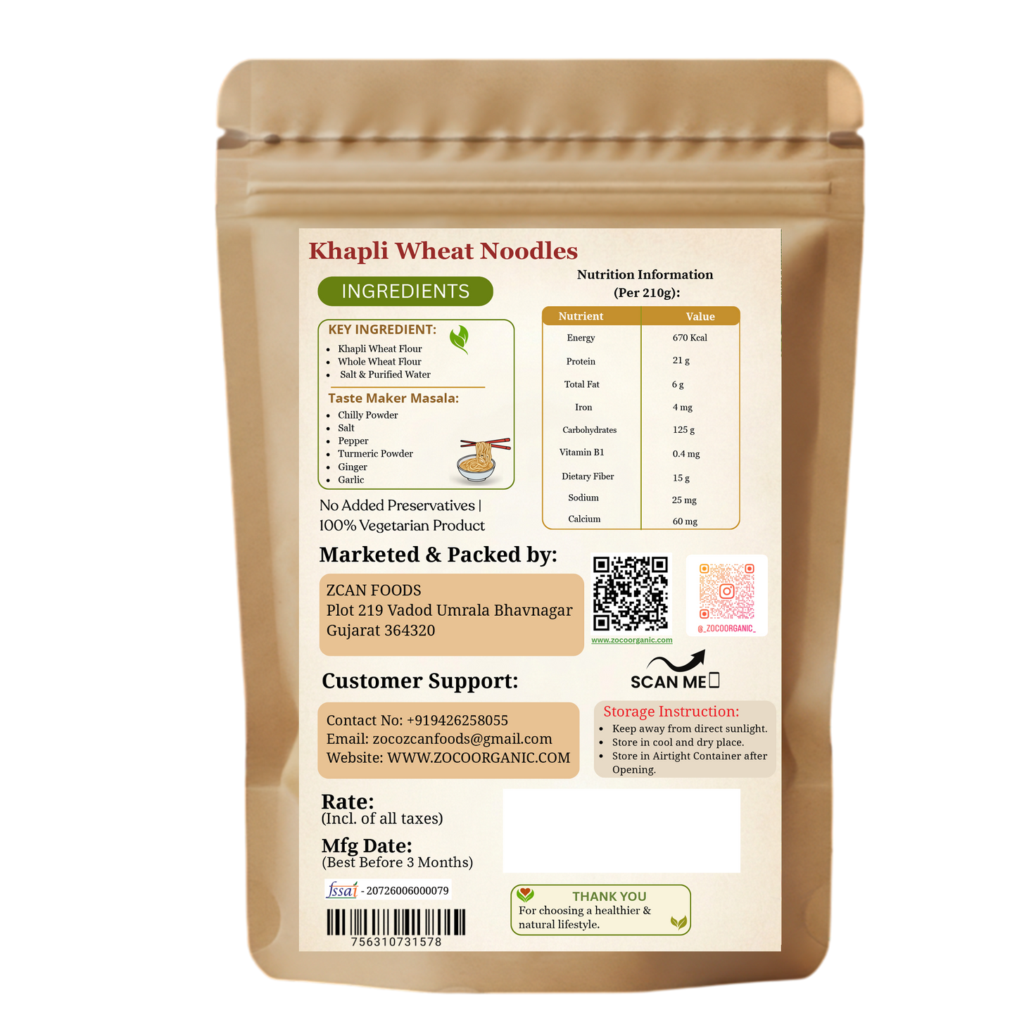 Khapli Wheat Noodles | Healthy No Maida Noodles