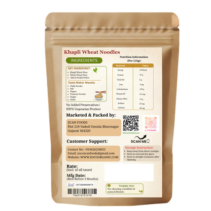 Khapli Wheat Noodles | Healthy No Maida Noodles