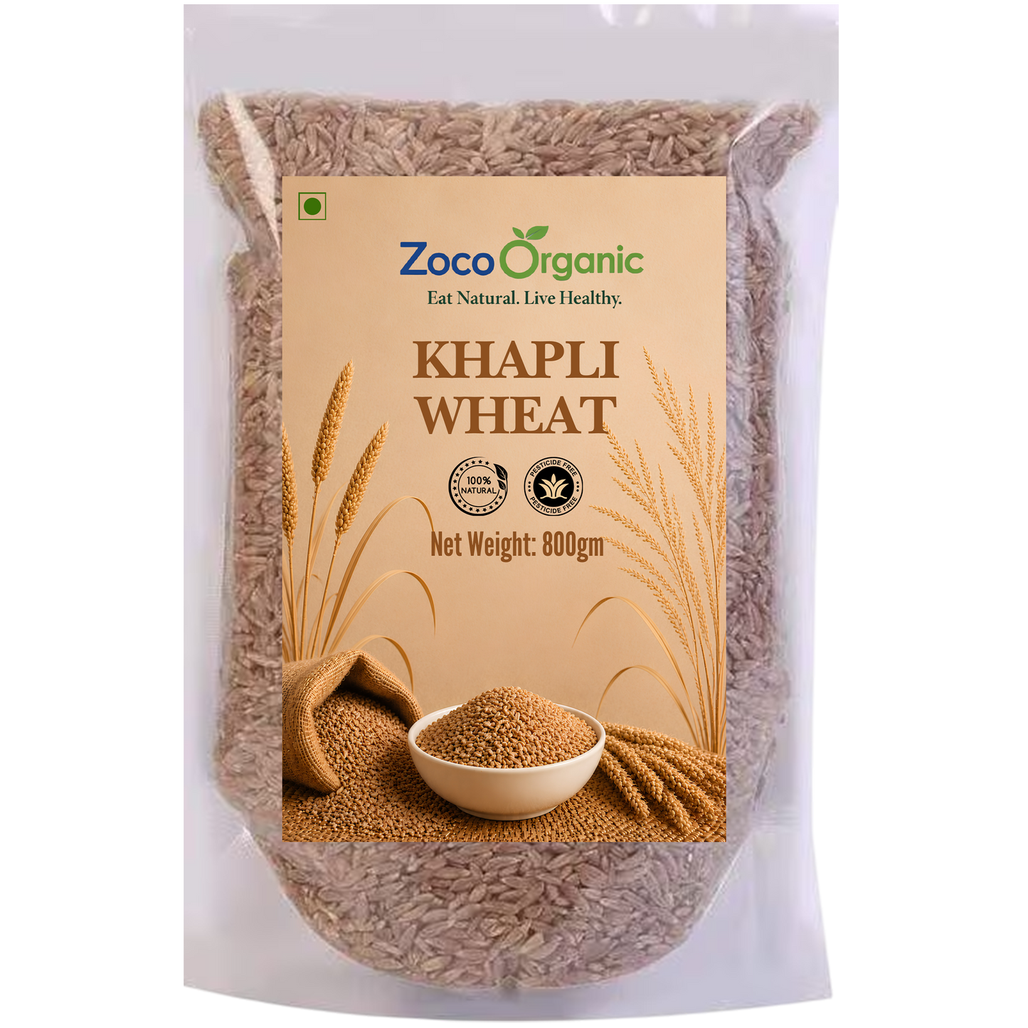 Khapli Wheat | Premium Ancient Whole Grain Wheat