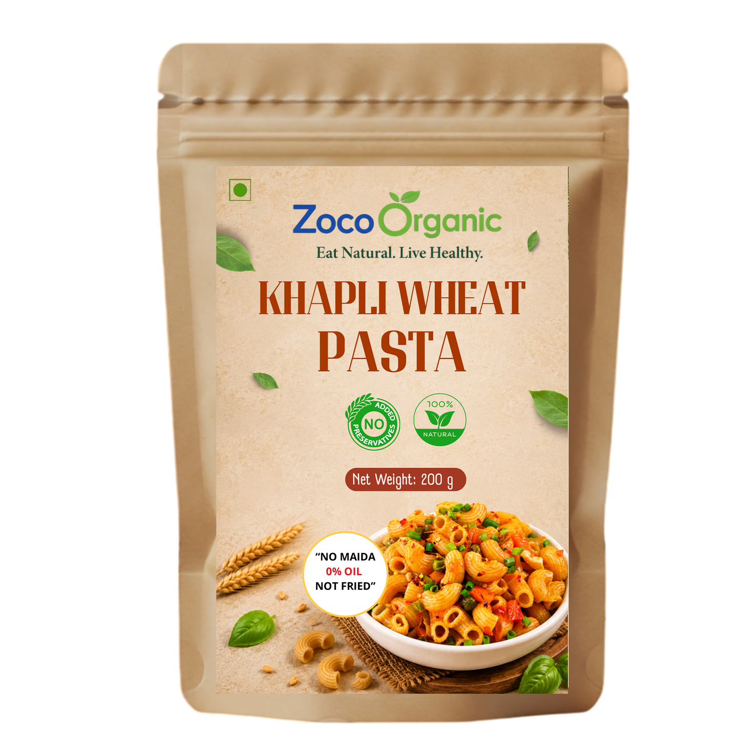 Khapli Wheat Pasta | Healthy Emmer Wheat Pasta