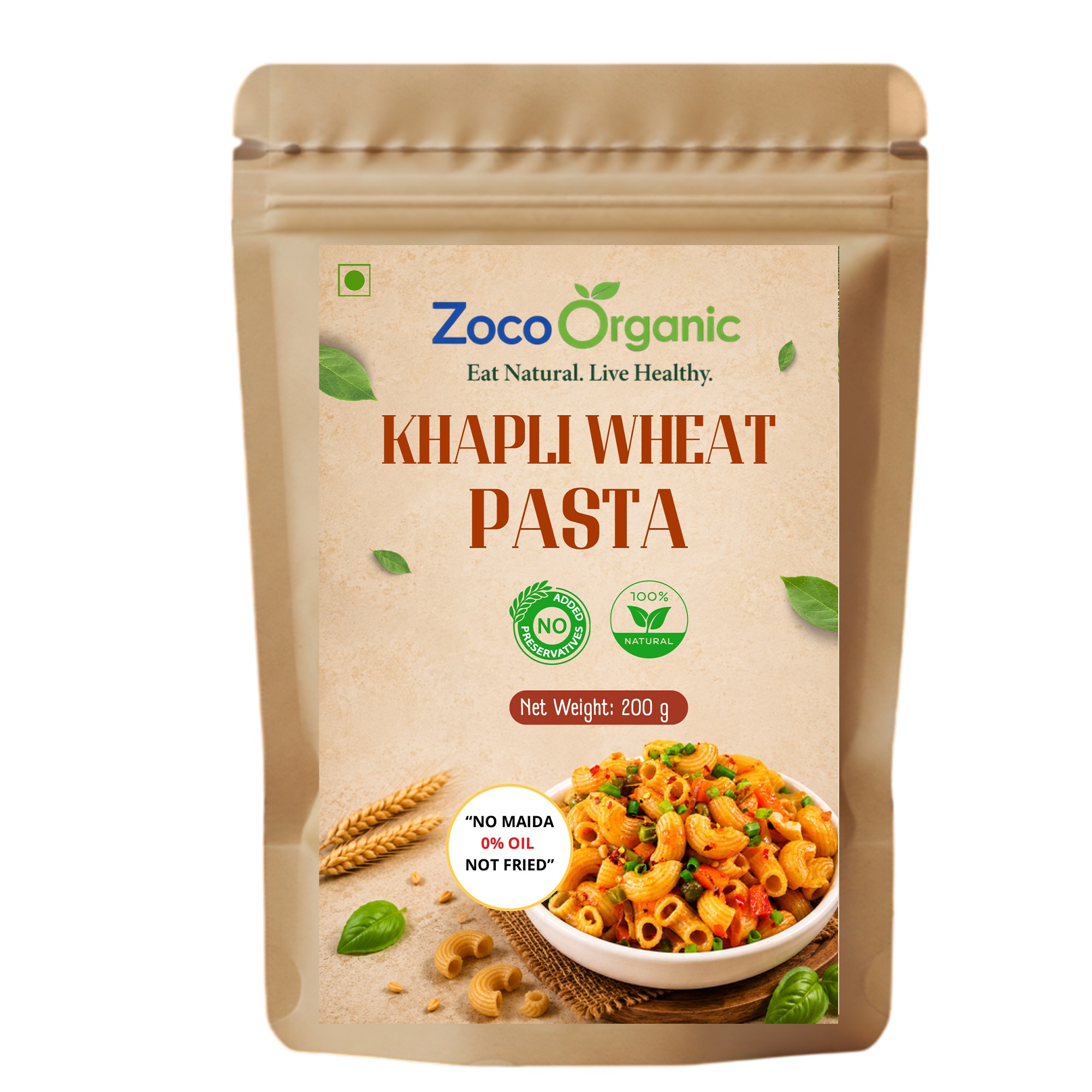 Khapli Wheat Pasta | Healthy Emmer Wheat Pasta