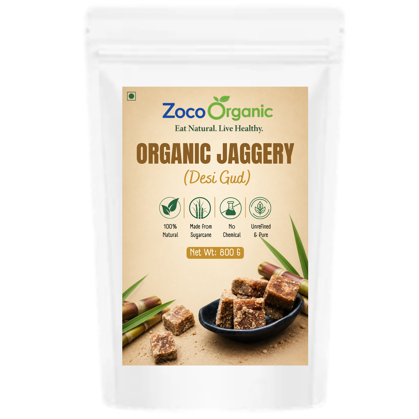 Organic Jaggery(Desi Gud)
