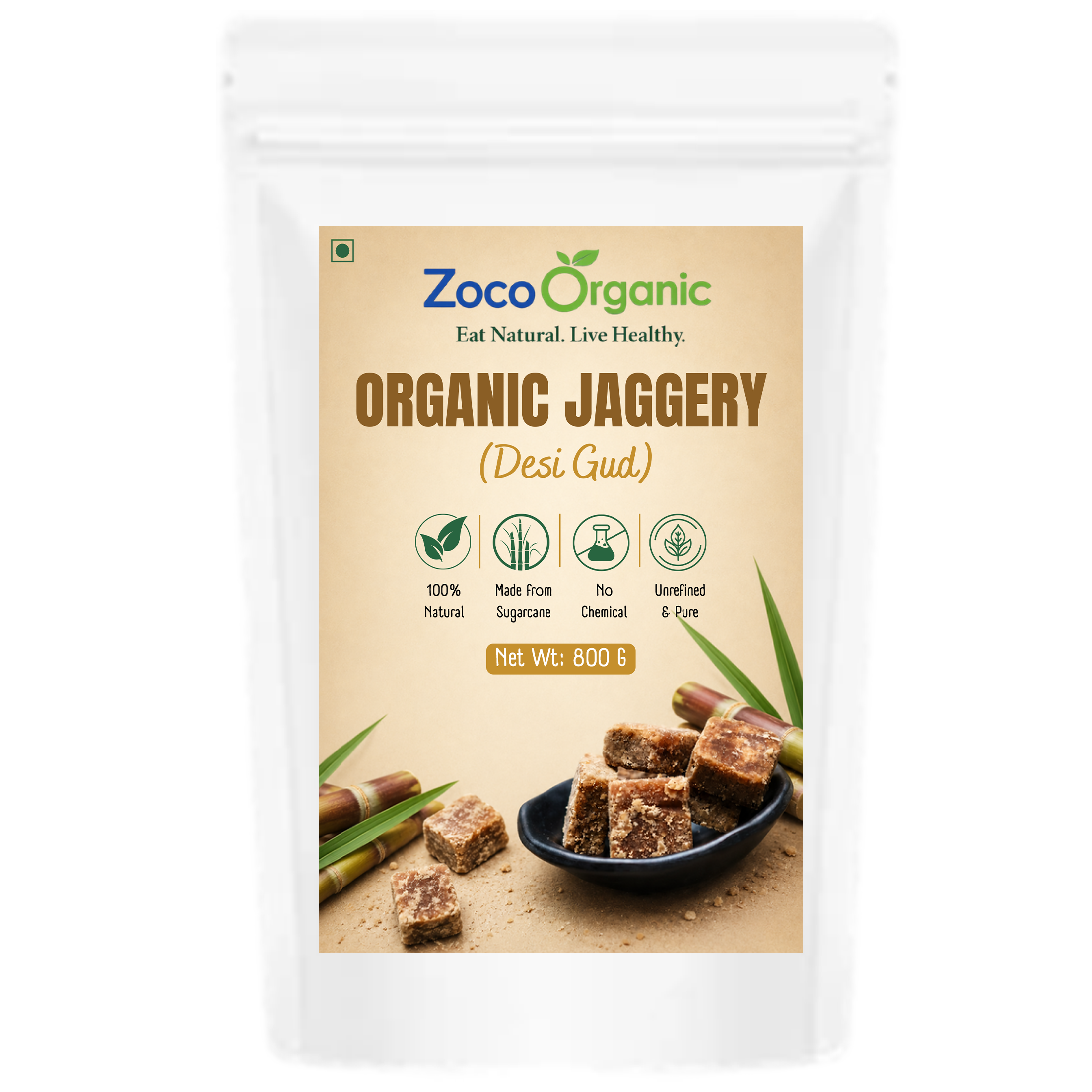 Organic Jaggery(Desi Gud)
